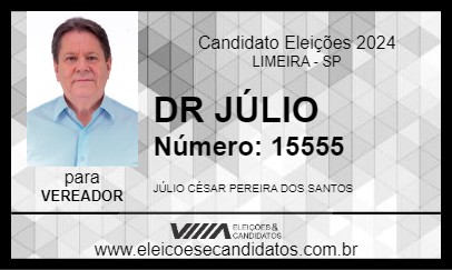 Candidato DR JÚLIO 2024 - LIMEIRA - Eleições