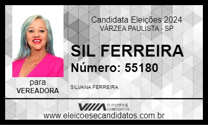 Candidato SIL FERREIRA 2024 - VÁRZEA PAULISTA - Eleições