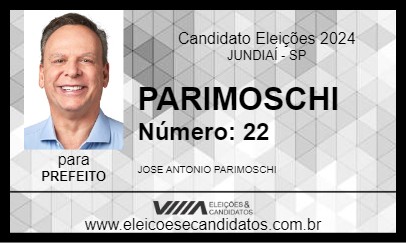 Candidato PARIMOSCHI 2024 - JUNDIAÍ - Eleições