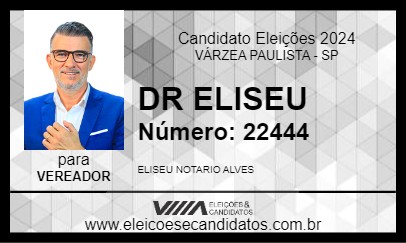 Candidato DR ELISEU 2024 - VÁRZEA PAULISTA - Eleições