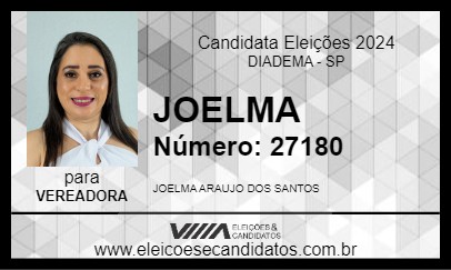 Candidato JOELMA 2024 - DIADEMA - Eleições