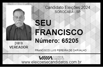 Candidato SEU FRANCISCO 2024 - SOROCABA - Eleições