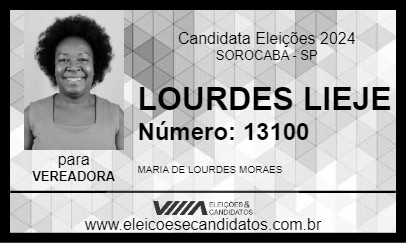 Candidato LOURDES LIEJE 2024 - SOROCABA - Eleições