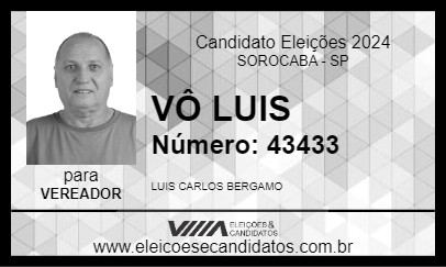 Candidato VÔ LUIS 2024 - SOROCABA - Eleições