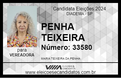 Candidato PENHA TEIXEIRA 2024 - DIADEMA - Eleições