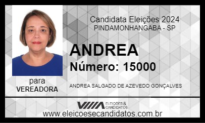 Candidato ANDREA 2024 - PINDAMONHANGABA - Eleições