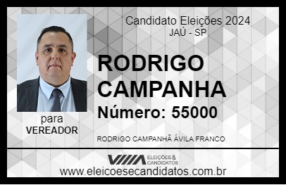 Candidato DR. RODRIGO FRANCO 2024 - JAÚ - Eleições