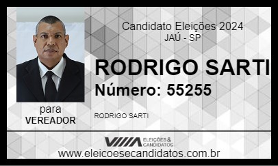 Candidato RODRIGO SARTI 2024 - JAÚ - Eleições