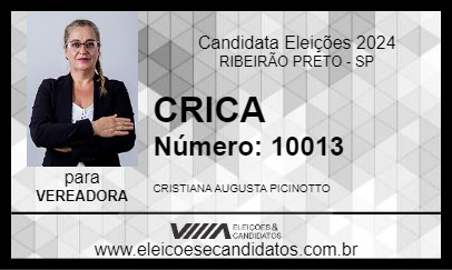 Candidato CRICA 2024 - RIBEIRÃO PRETO - Eleições