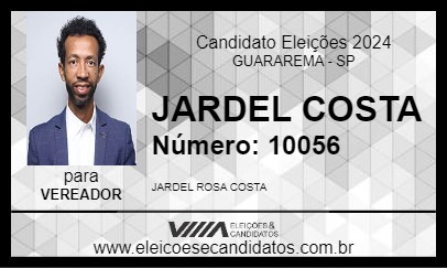 Candidato JARDEL COSTA 2024 - GUARAREMA - Eleições