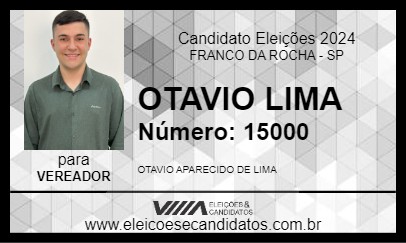 Candidato OTAVIO LIMA 2024 - FRANCO DA ROCHA - Eleições