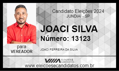 Candidato JOACI SILVA 2024 - JUNDIAÍ - Eleições