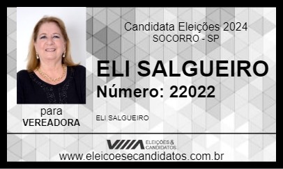 Candidato ELI SALGUEIRO 2024 - SOCORRO - Eleições