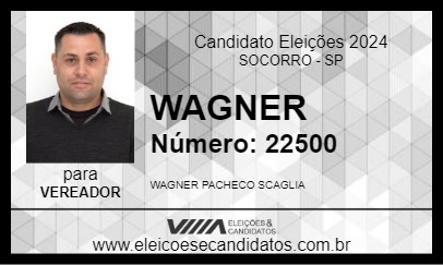 Candidato WAGNER 2024 - SOCORRO - Eleições