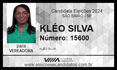 Candidato KLÉO SILVA 2024 - SÃO SIMÃO - Eleições