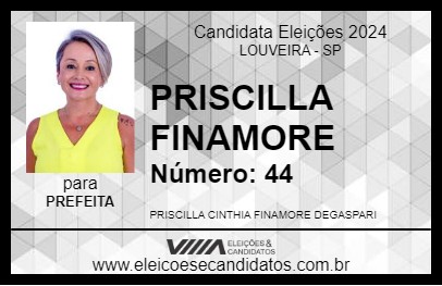 Candidato PRI FINAMORE 2024 - LOUVEIRA - Eleições