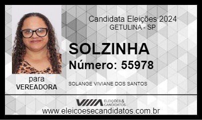 Candidato SOLZINHA 2024 - GETULINA - Eleições