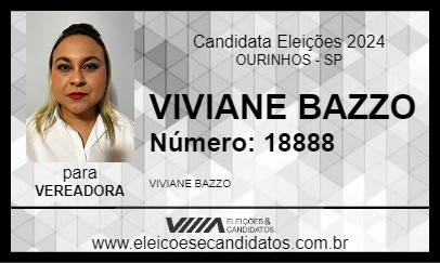 Candidato VIVIANE BAZZO 2024 - OURINHOS - Eleições