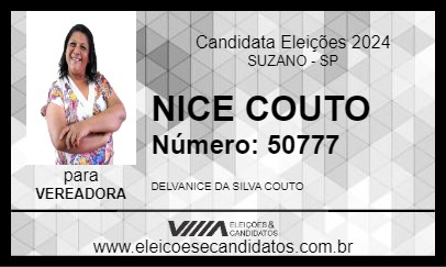 Candidato NICE COUTO 2024 - SUZANO - Eleições