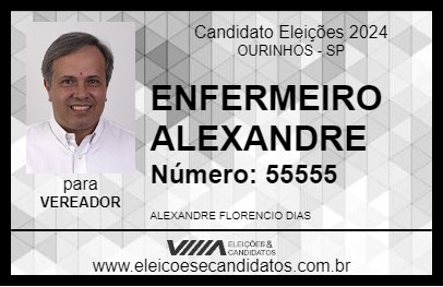 Candidato ENFERMEIRO ALEXANDRE 2024 - OURINHOS - Eleições