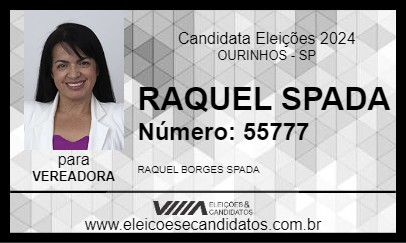 Candidato RAQUEL SPADA 2024 - OURINHOS - Eleições