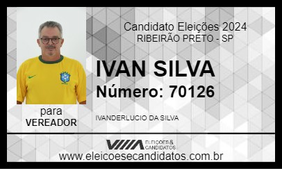 Candidato IVAN SILVA 2024 - RIBEIRÃO PRETO - Eleições