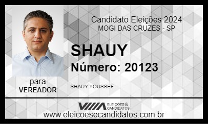 Candidato SHAUY 2024 - MOGI DAS CRUZES - Eleições