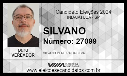 Candidato SILVANO 2024 - INDAIATUBA - Eleições