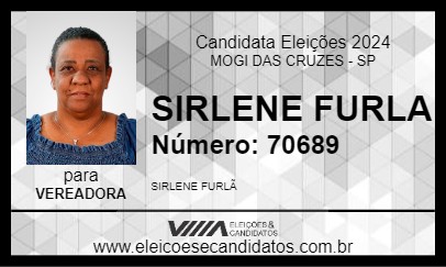 Candidato SIRLENE FURLA 2024 - MOGI DAS CRUZES - Eleições