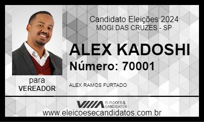 Candidato ALEX KADOSHI 2024 - MOGI DAS CRUZES - Eleições