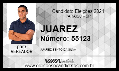 Candidato JUAREZ 2024 - PARAÍSO - Eleições