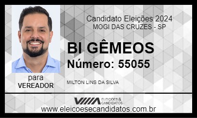 Candidato BI GÊMEOS 2024 - MOGI DAS CRUZES - Eleições