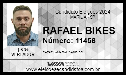 Candidato AMARAL BIKES 2024 - MARÍLIA - Eleições