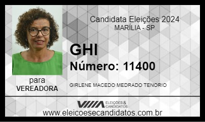 Candidato GHI 2024 - MARÍLIA - Eleições