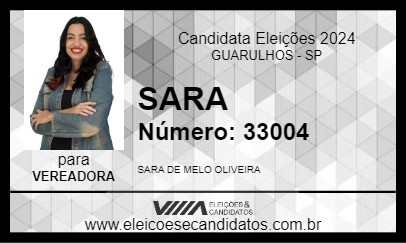 Candidato SARA 2024 - GUARULHOS - Eleições