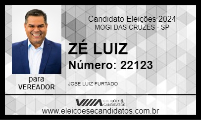 Candidato ZÉ LUIZ 2024 - MOGI DAS CRUZES - Eleições