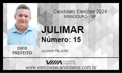 Candidato JULIMAR 2024 - VIRADOURO - Eleições