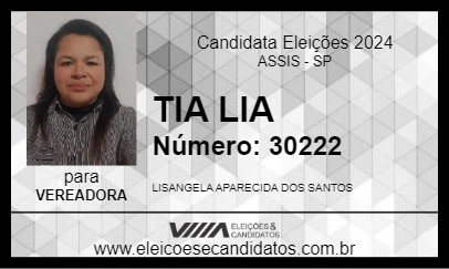 Candidato TIA LIA 2024 - ASSIS - Eleições