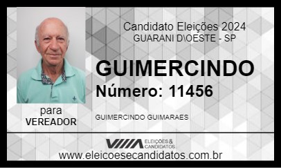 Candidato GUMERCINDO 2024 - GUARANI D\OESTE - Eleições