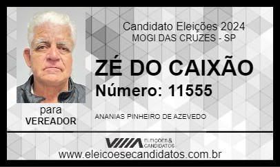 Candidato ZÉ DO CAIXÃO 2024 - MOGI DAS CRUZES - Eleições