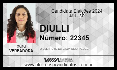 Candidato DIULLI 2024 - JAÚ - Eleições