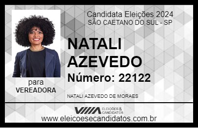 Candidato NATALI AZEVEDO 2024 - SÃO CAETANO DO SUL - Eleições