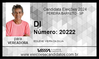 Candidato DI 2024 - PEREIRA BARRETO - Eleições