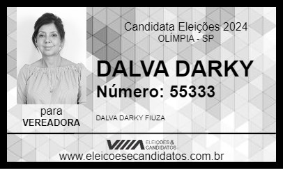 Candidato DALVA DARKY 2024 - OLÍMPIA - Eleições