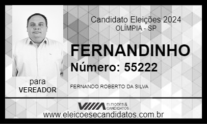 Candidato FERNANDINHO 2024 - OLÍMPIA - Eleições