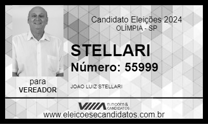 Candidato STELLARI 2024 - OLÍMPIA - Eleições