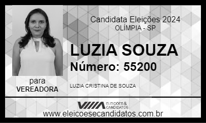 Candidato LUZIA SOUZA 2024 - OLÍMPIA - Eleições