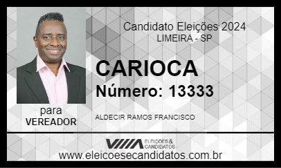 Candidato CARIOCA 2024 - LIMEIRA - Eleições