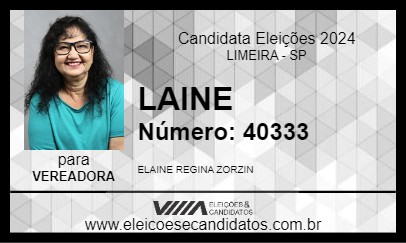 Candidato LAINE 2024 - LIMEIRA - Eleições