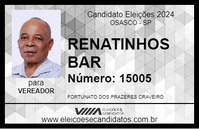 Candidato RENATINHOS BAR 2024 - OSASCO - Eleições